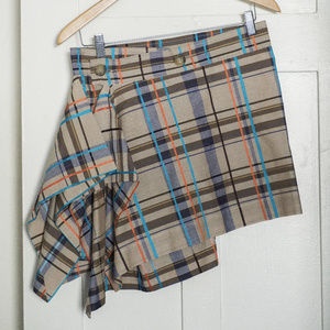 Vivienne Westwood Anglomania asymmetric mini skirt